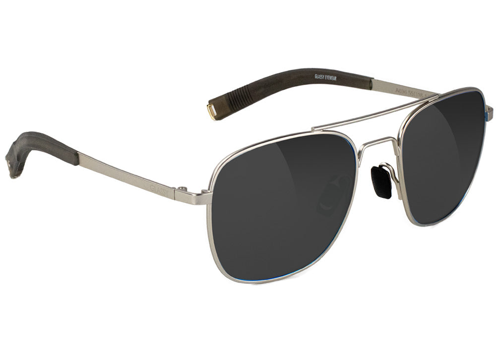 Brea Silver Polarized Sunglasses