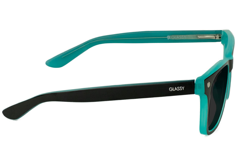 Harper Black Tiffany Polarized Sunglasses Side