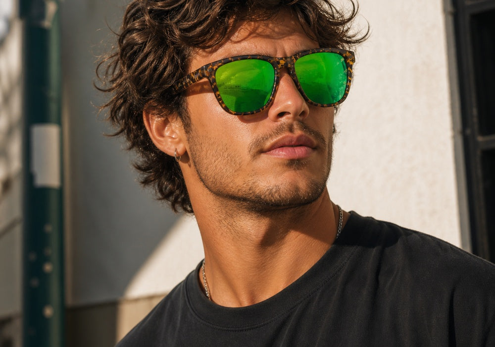 #Color_matte tortoise/green mirror