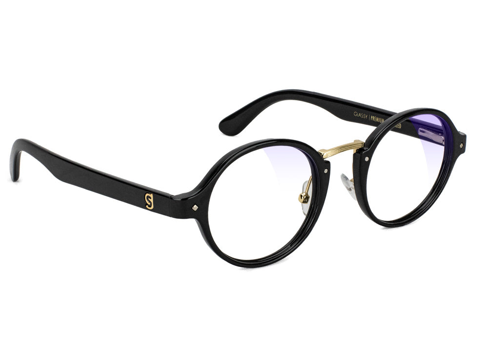Prod Black Gold Blue Light Gaming Glasses