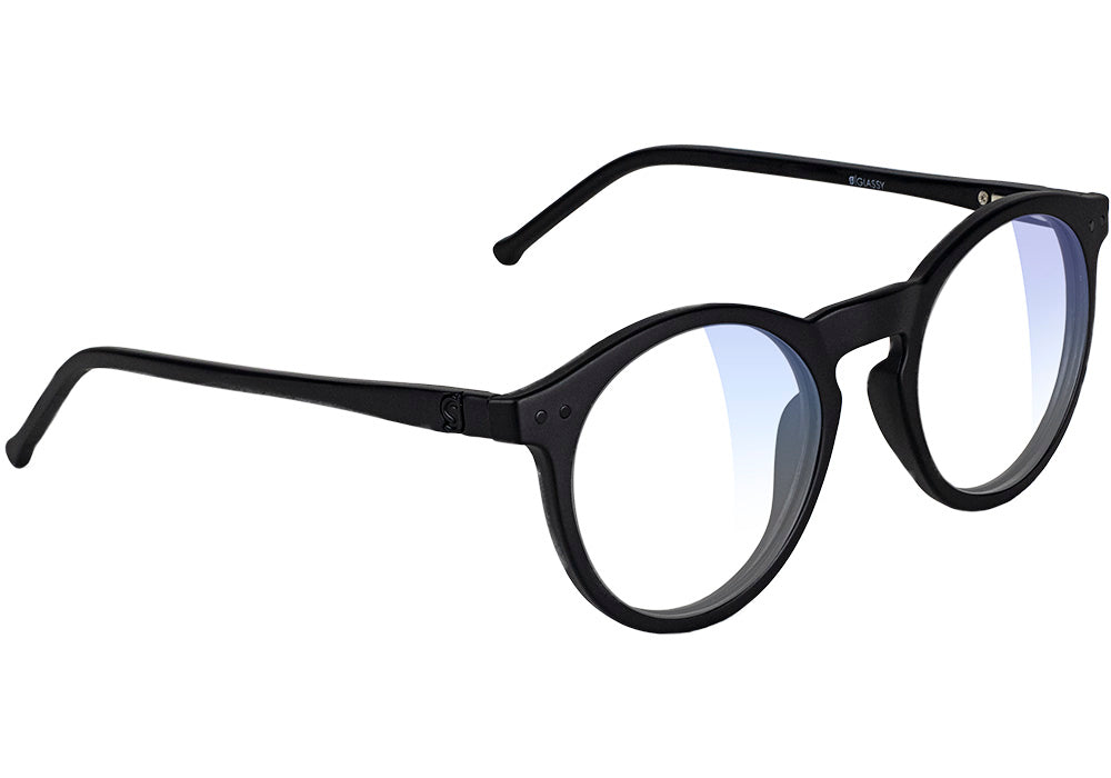 Apollo Matte Blackout Blue Light Blocking Gaming Glasses