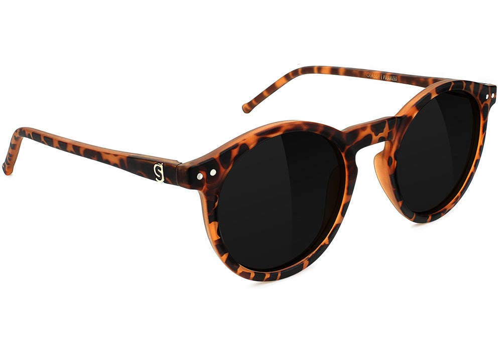 Apollo Matte Tortoise Polarized Sunglasses