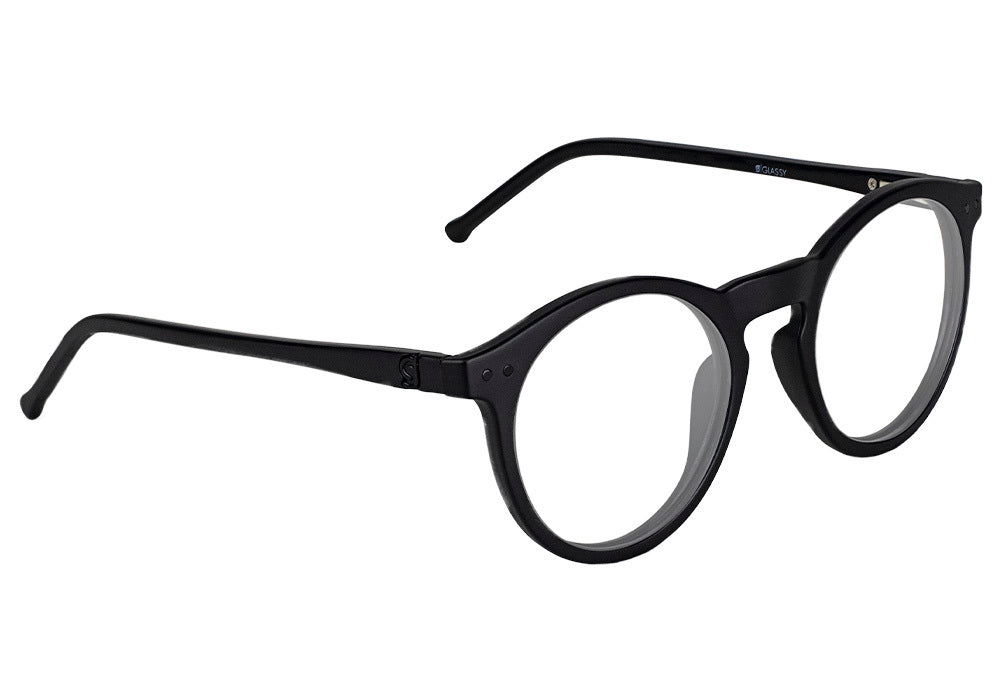 Apollo Matte Blackout Prescription Glasses