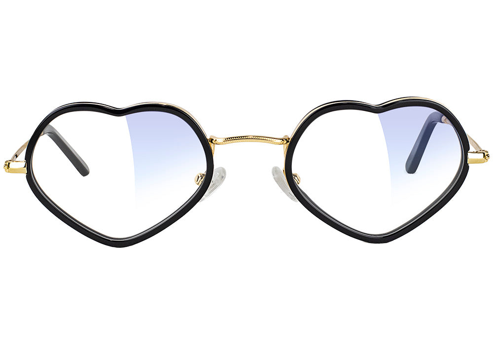 Bliss Black Blue Light Blocking Gaming Glasses Front