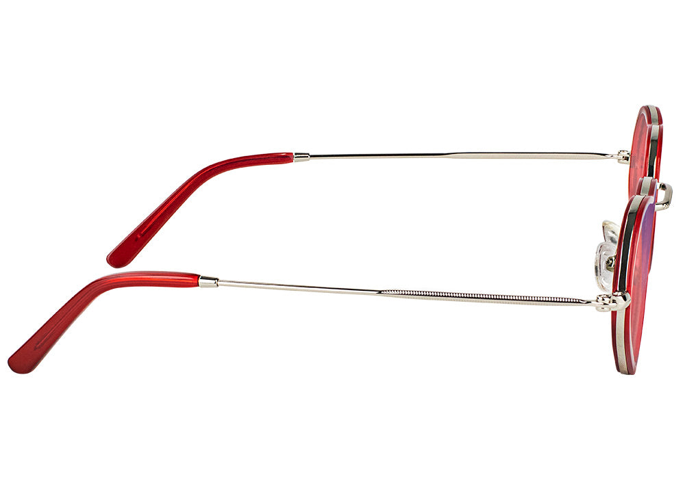 Bliss Red Blue Light Blocking Gaming Glasses Side