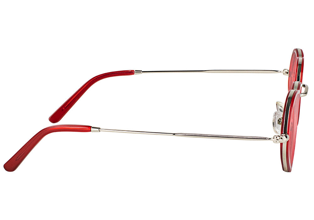 Bliss Red Prescription Glasses Side