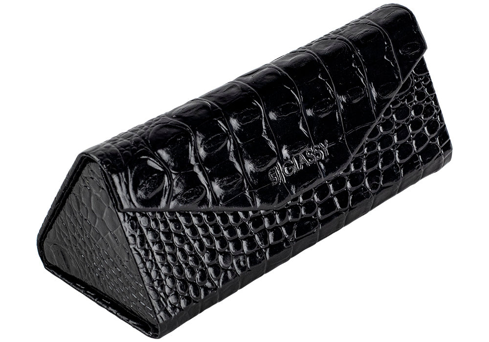 Foldable hard case for sunglasses by Glassy Eyewear