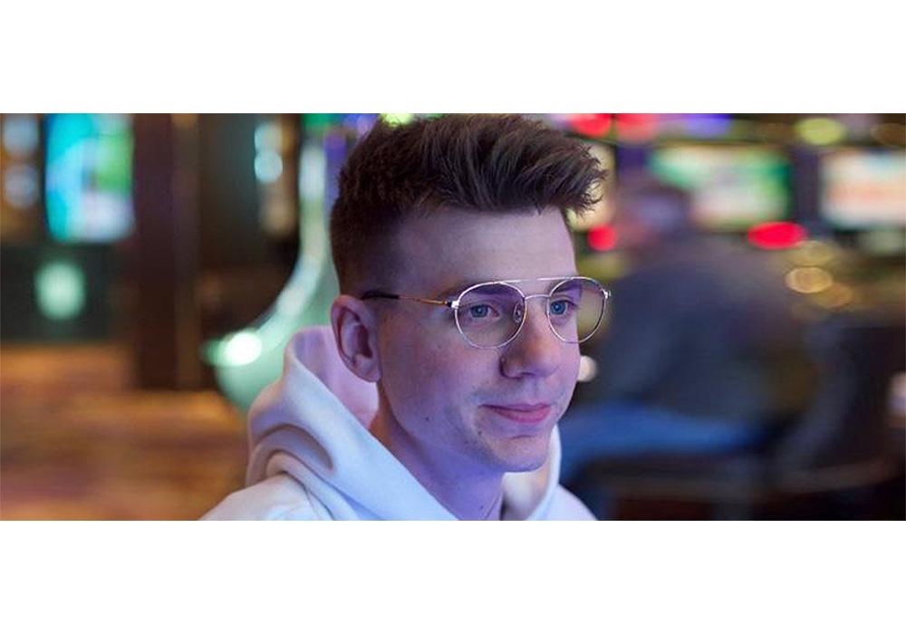 Crowder wearing Crowder Gold Prescription Glasses