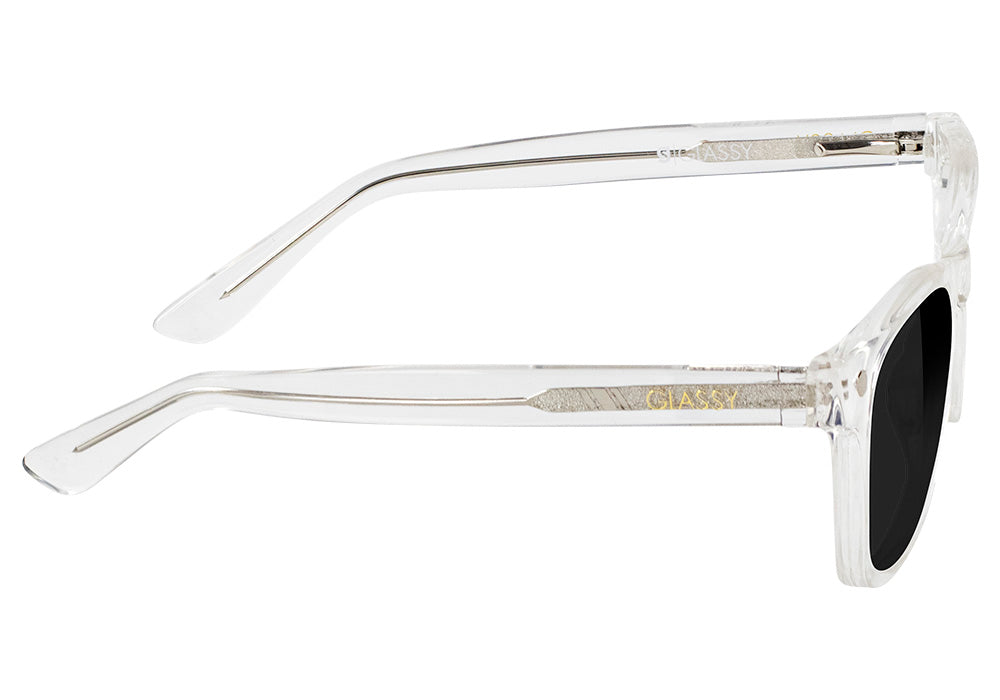 Harper Clear Polarized Sunglasses Side