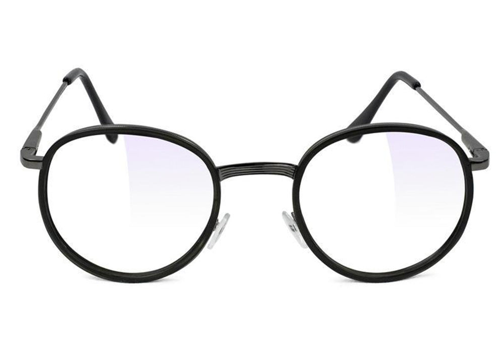 Lincoln Matte Black Blue Light Blocking Gaming Glasses Front