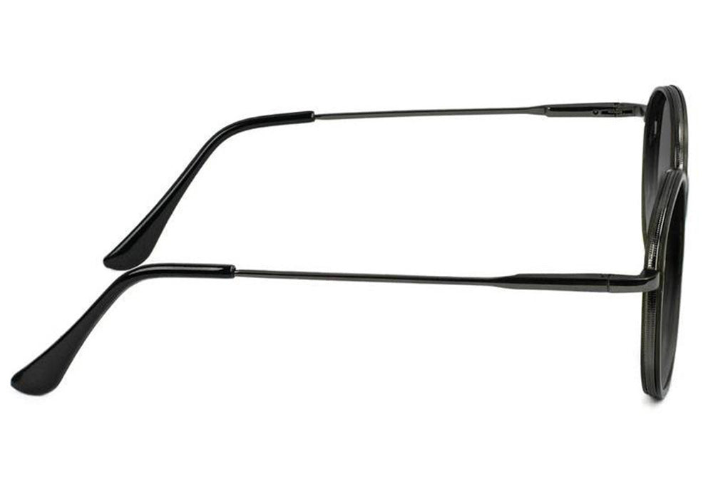 Lincoln Matte Black Blue Light Blocking Gaming Glasses Side