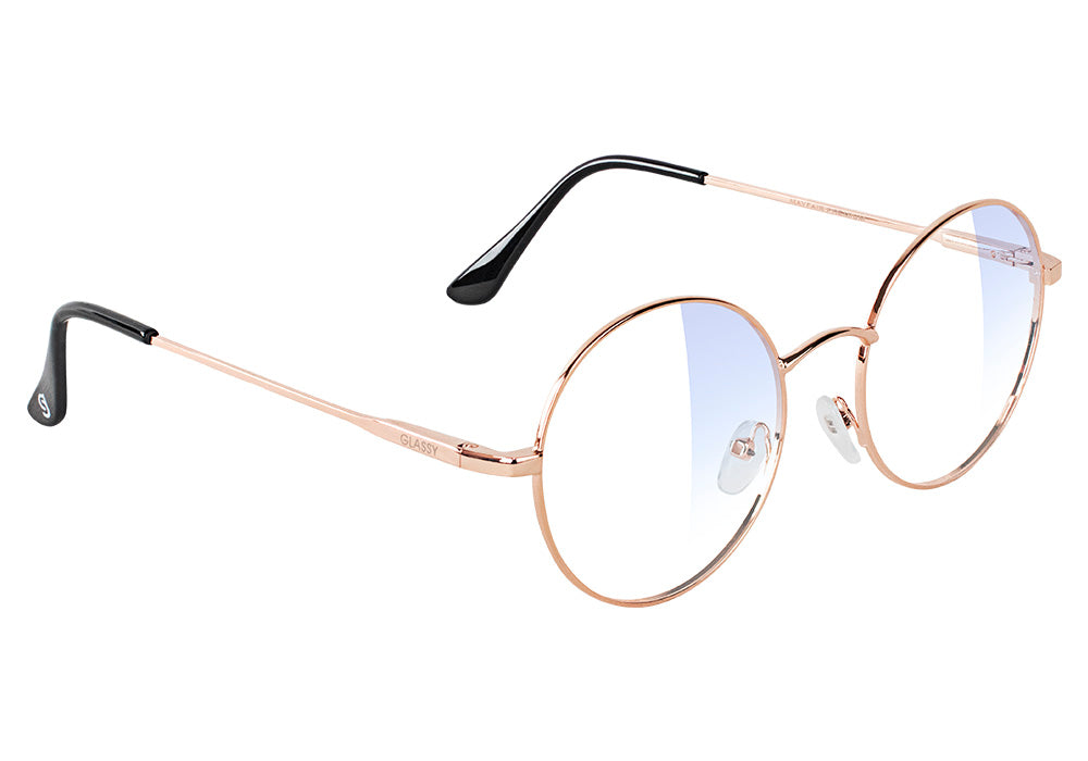 Mayfair Rose Gold Blue Light Blocking Gaming Glasses