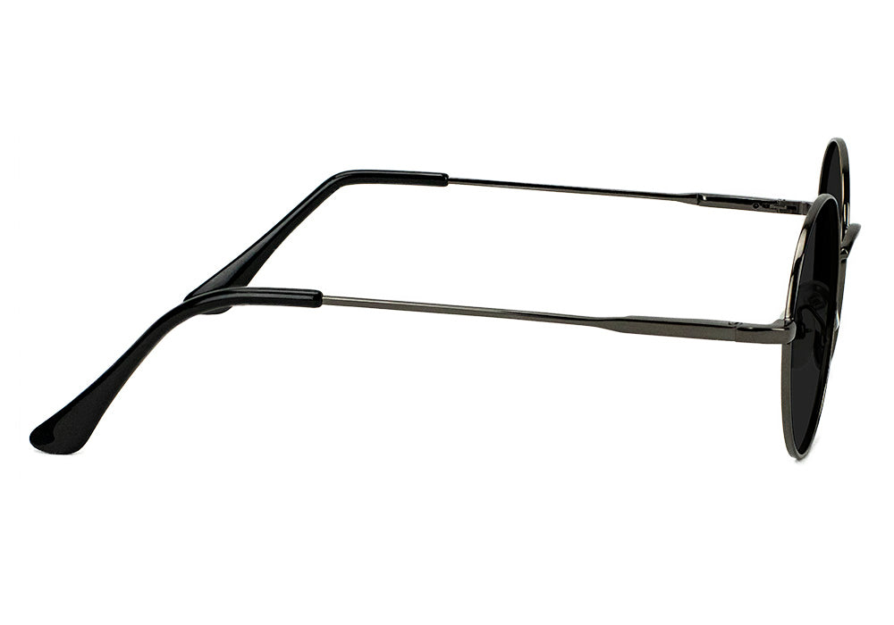 Mayfair Black Polarized Sunglasses Side