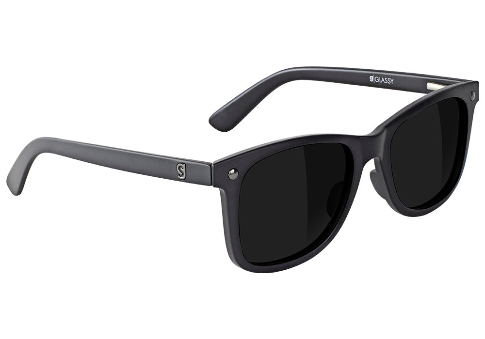 Mikemo Matte Blackout Polarized Sunglasses