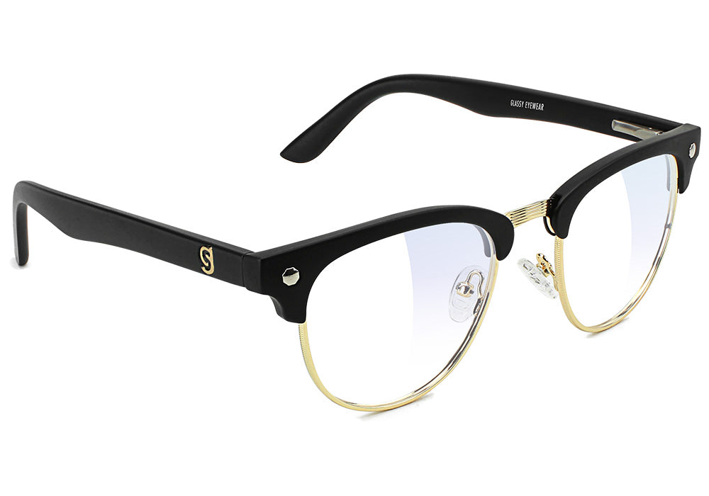 Morrison Black/Gold Blue Light Blocking Gaming Glasses