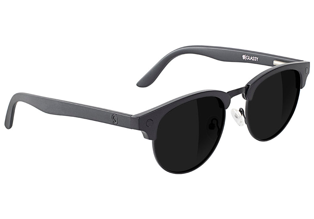 Morrison Matte Blackout Polarized Sunglasses