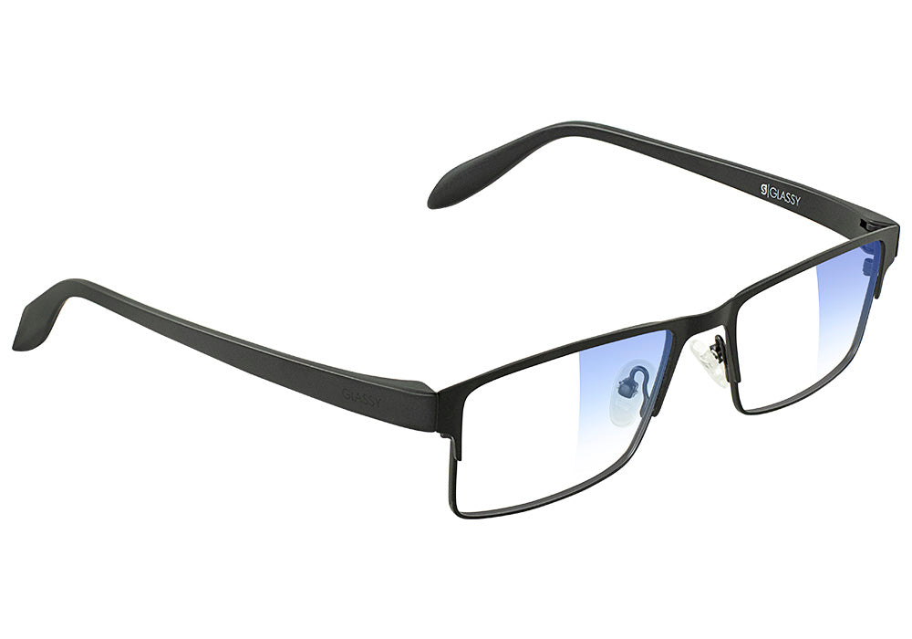 Strike matte black Blue Light Blocking Gaming Glasses