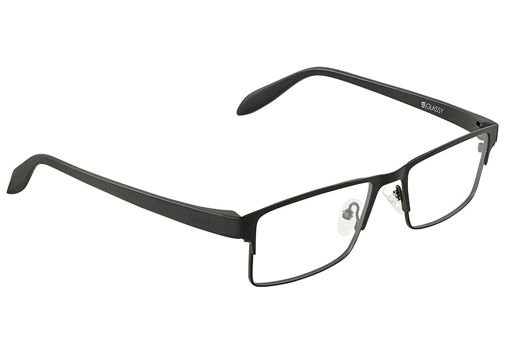 Strike Matte Black Prescription Glasses