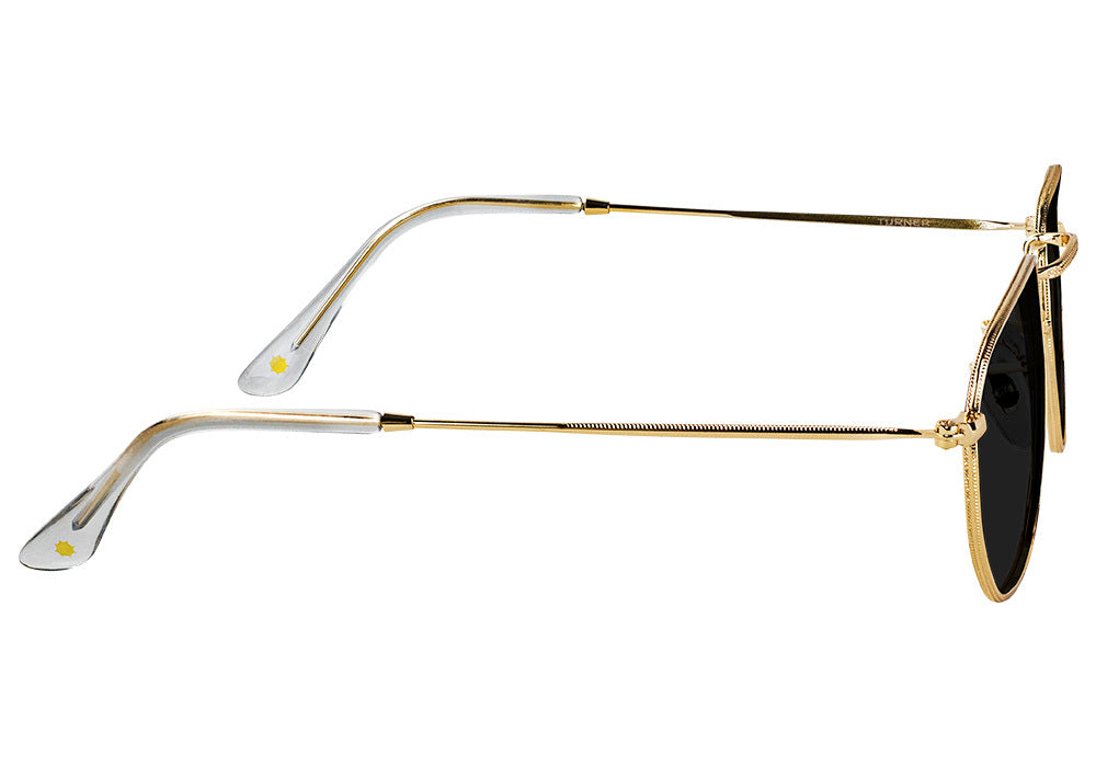 Turner Gold Polarized Sunglasses Side