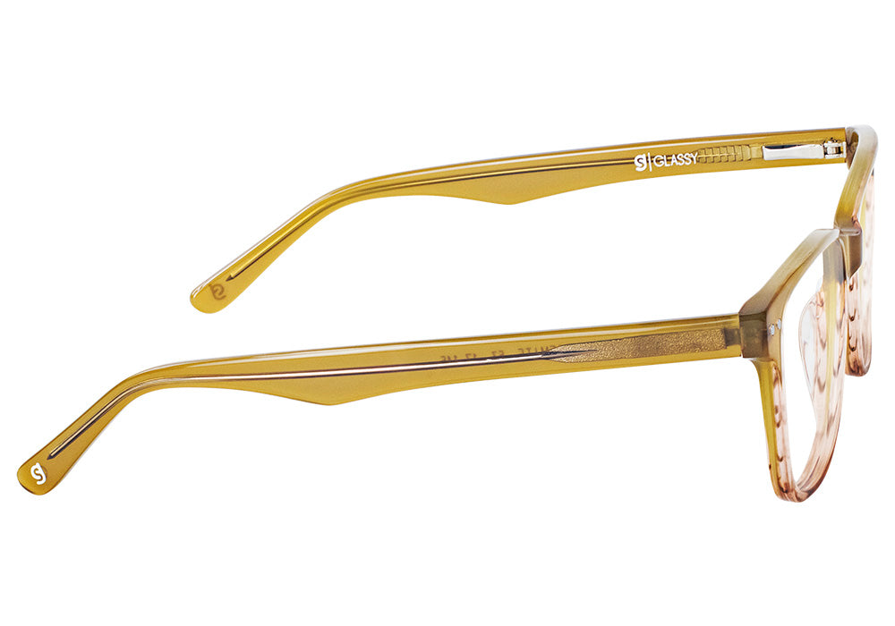Yosemite Caramel Prescription Glasses Side