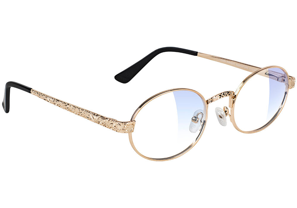 Zion Gold Blue Light Blocking Gaming Glasses