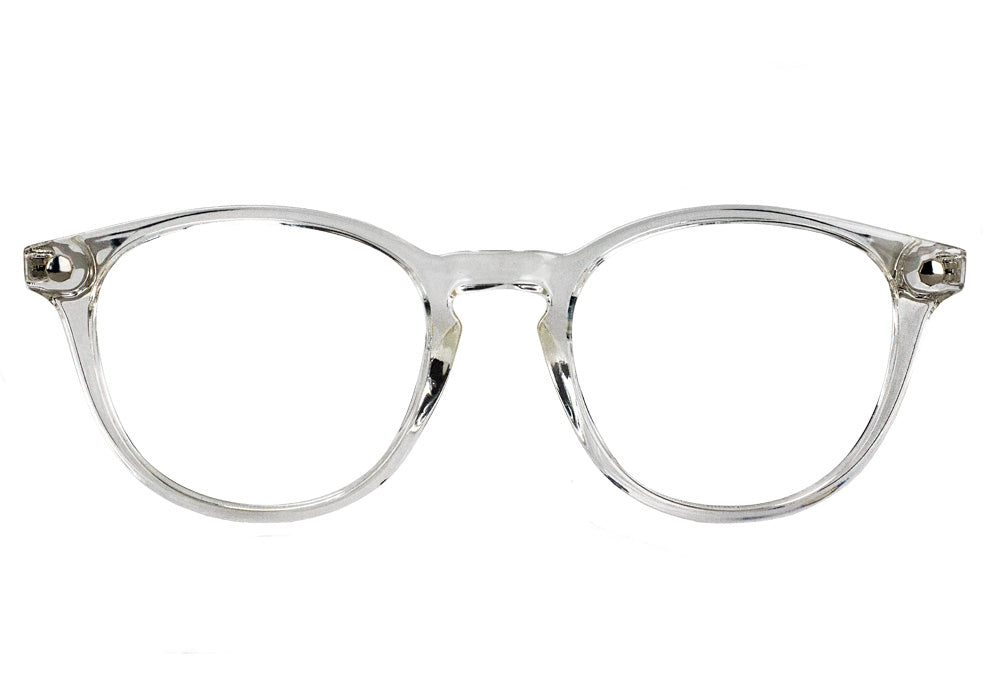 Aria Clear Prescription Glasses Front #Color_Clear