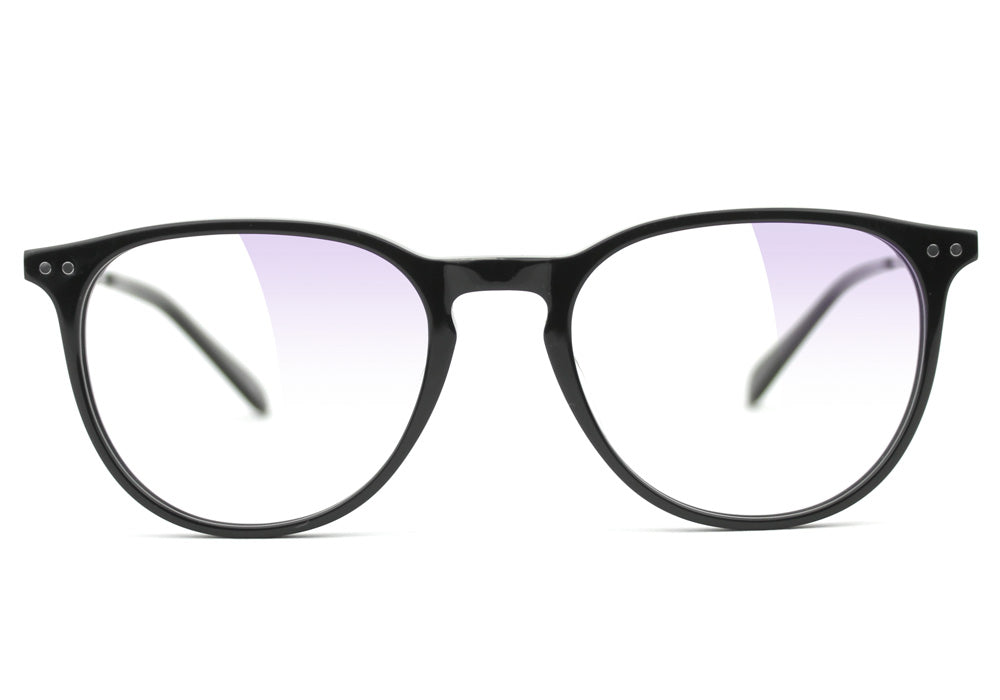 Bennett Matte Black Blue Light Blocking Gaming Glasses Front