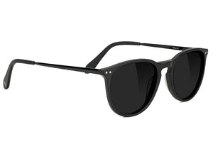 Bennett Matte Blackout Polarized Sunglasses