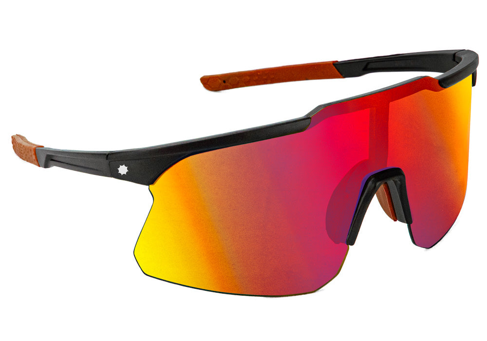 Cooper Black Red Polarized Sunglasses