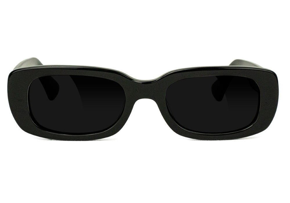 Darby Black Polarized Sunglasses Front