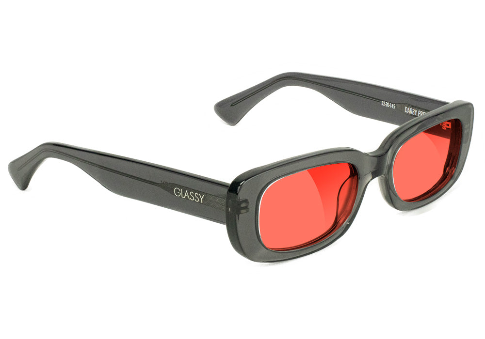 Darby Grey Red Polarized Sunglasses