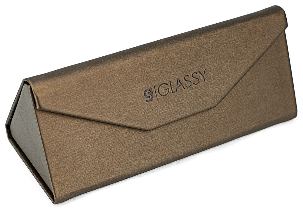 Foldable hard case for eyewear by Glassy Eyewear