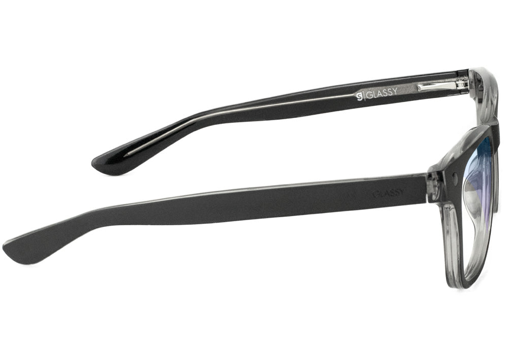 Harper Matte Blackout Blue Light Blocking Gaming Glasses Side