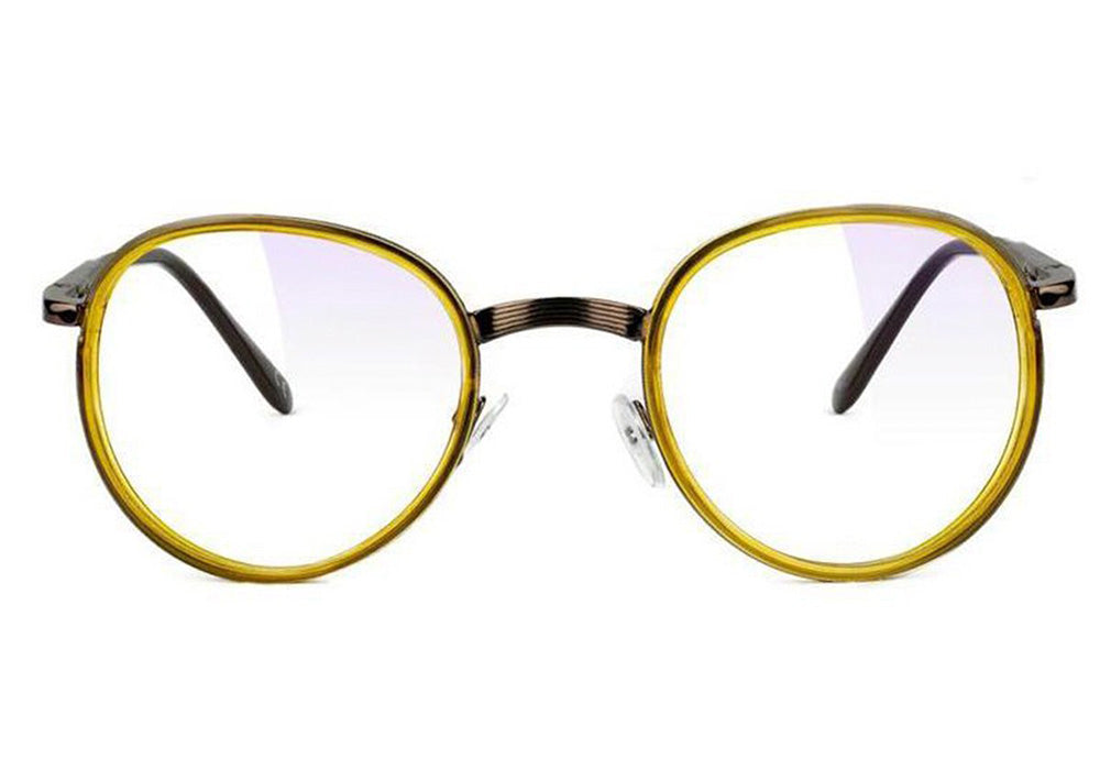 Lincoln Honey Blue Light Blocking Gaming Glasses Front
