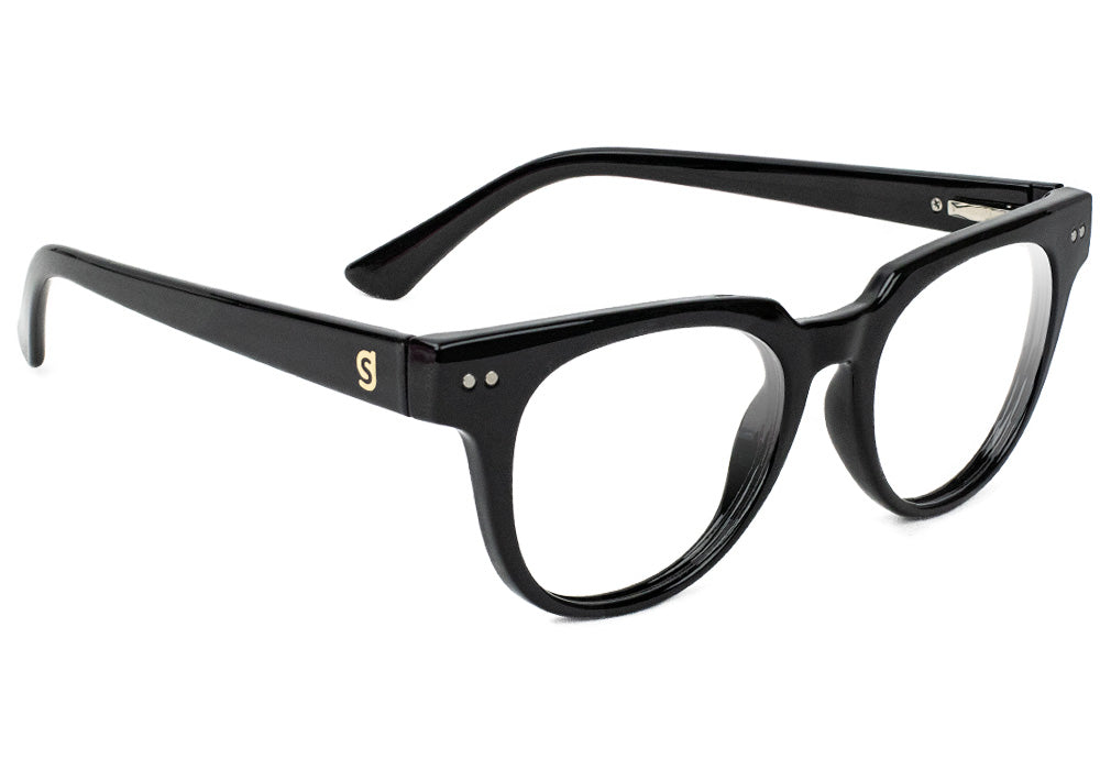 Lox Black Prescription Glasses #Color_Black
