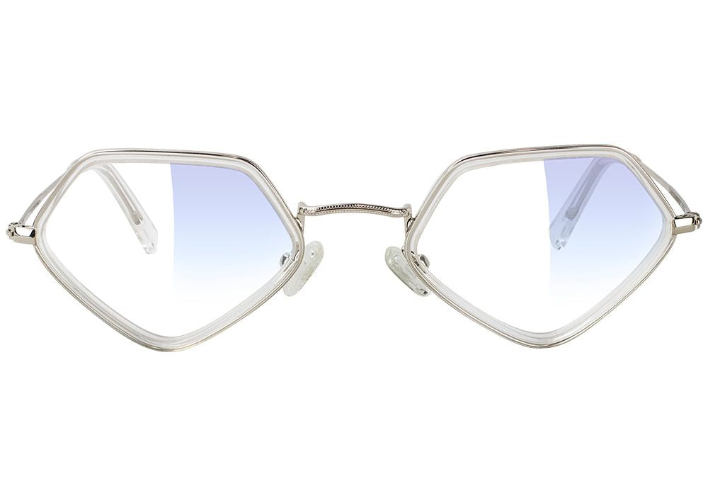 Loy Clear Blue Light Blocking Gaming Glasses Front #Color_Clear