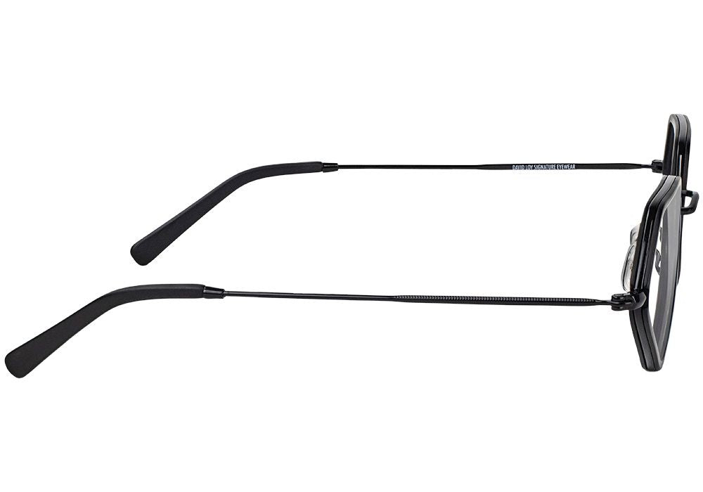 Loy Matte Black Prescription Glasses Side