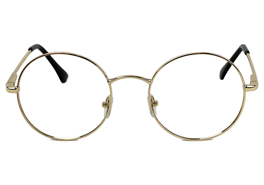 Mayfair Gold Prescription Glasses Front
