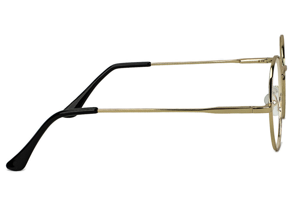 Mayfair Gold Prescription Glasses Side