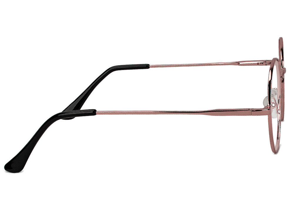 Mayfair Rose Gold Prescription Glasses Side