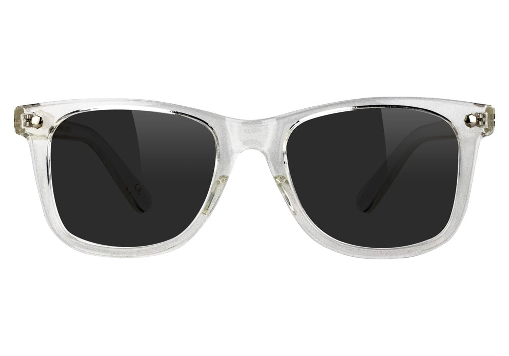 Mikemo Clear Polarized Sunglasses Front
