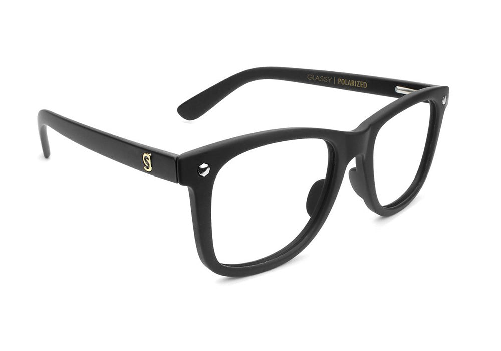 Mikemo Matte Black Wayfarer Prescription Glasses