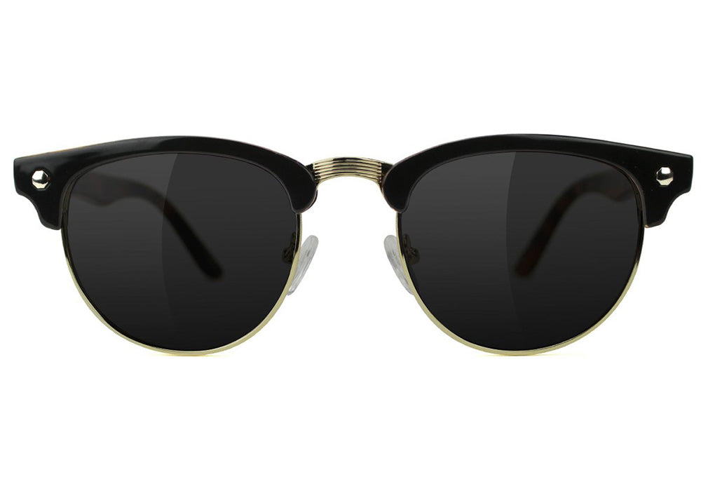 Morrison Black Tortoise Polarized Sunglasses Front