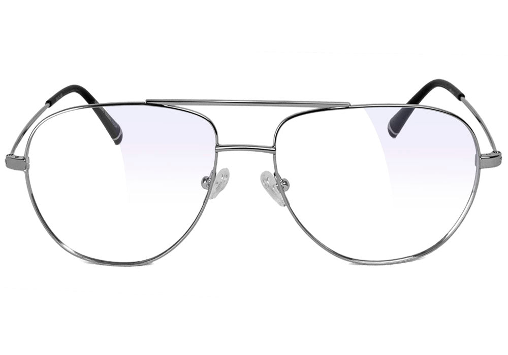 Neen Silver Blue Light Blocking Gaming Glasses Front