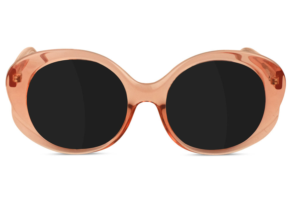 Preston Peach Polarized Sunglasses Front