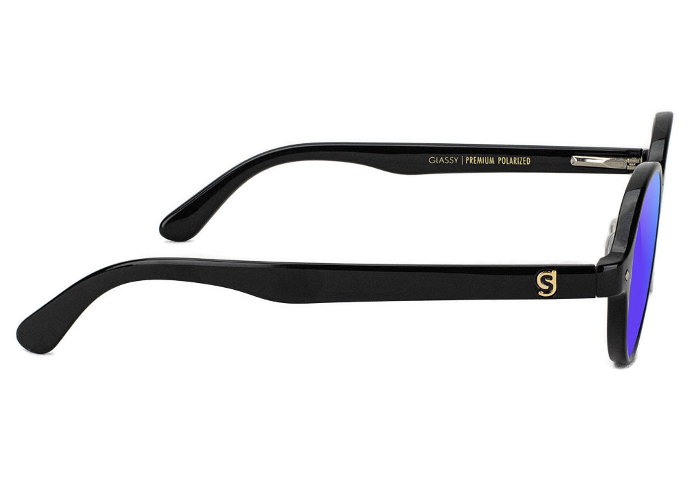 Prod Black Purple Polarized Sunglasses Side