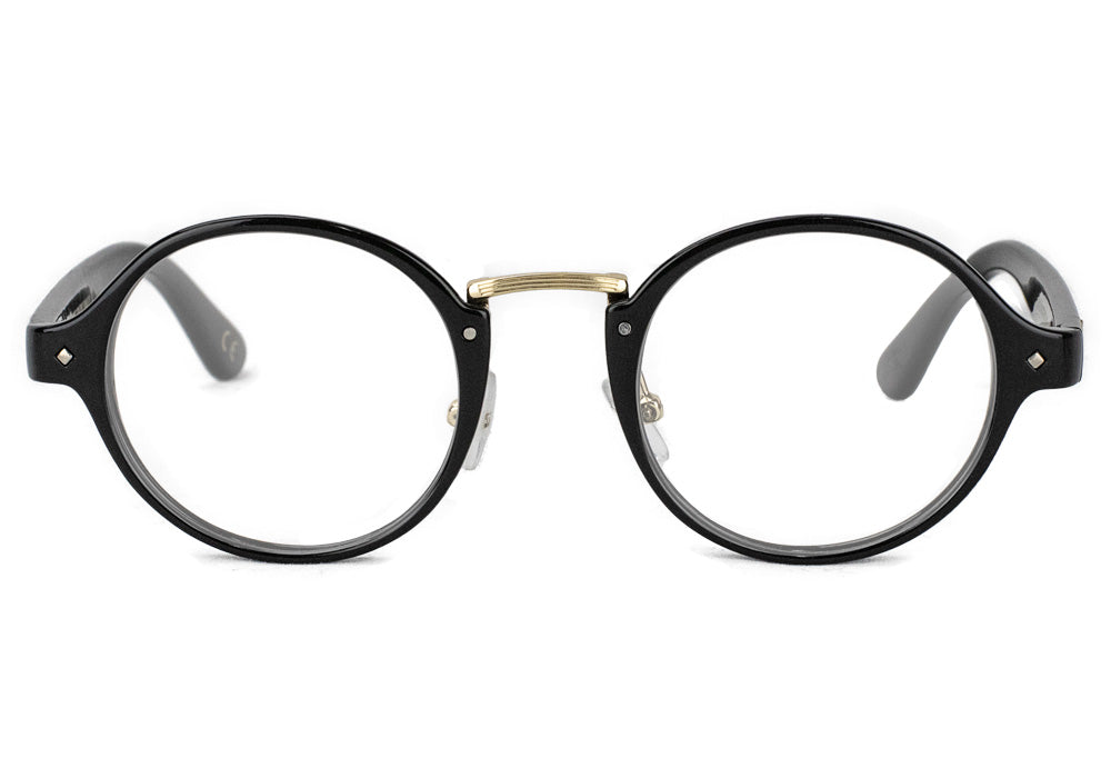 Prod Black Prescription Glasses Front