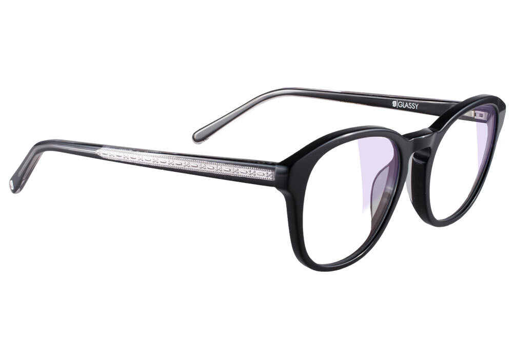 Quincy Black Blue Light Blocking Gaming Glasses
