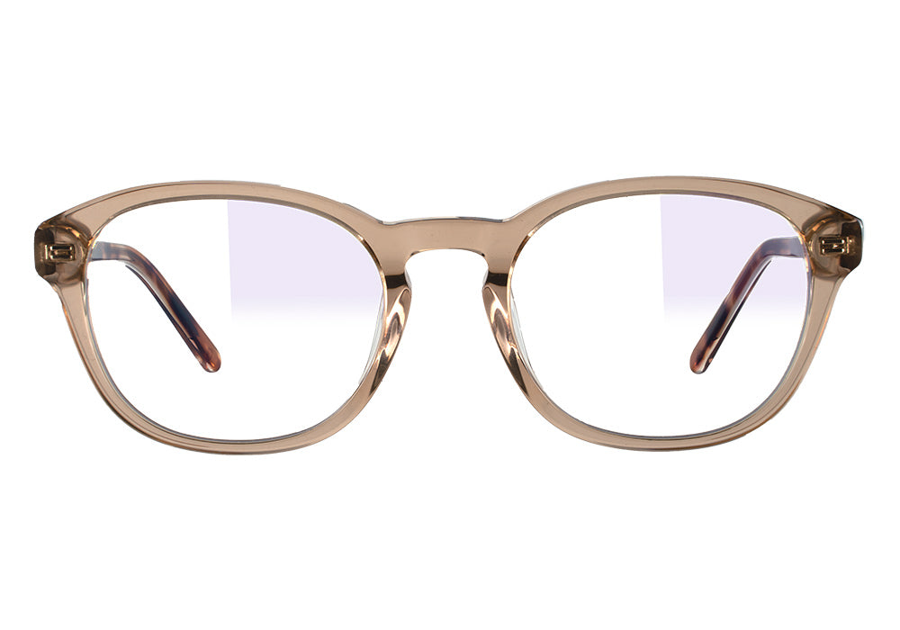 Quincy Sand Blue Light Blocking Gaming Glasses Front