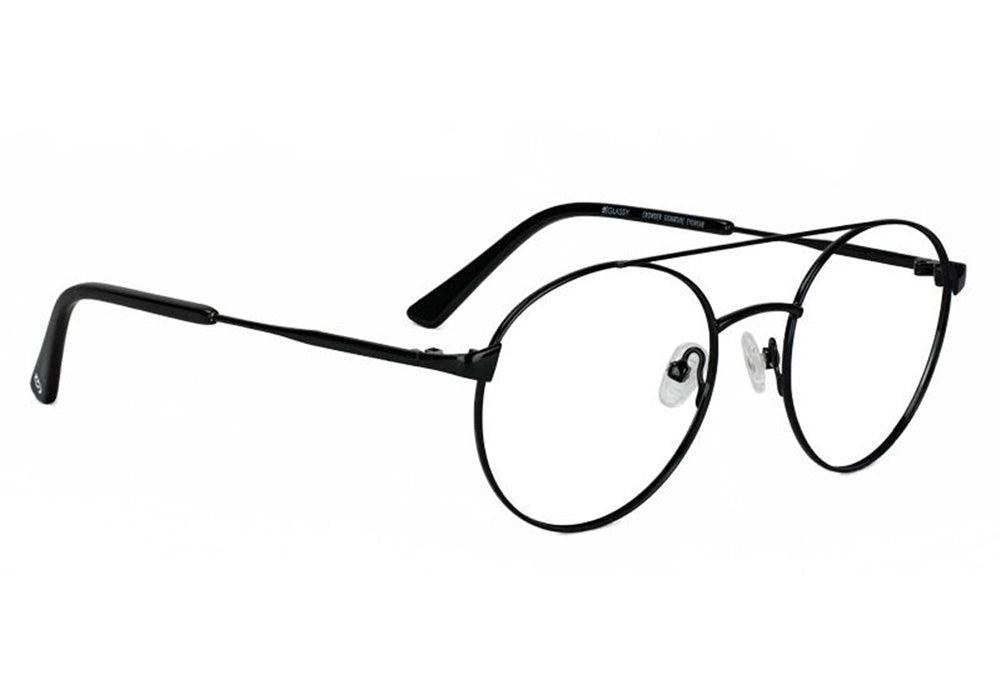 Crowder Black Prescription Glasses #Color_Black